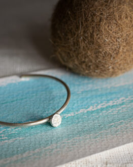 Maraljoies - Pulsera artesanal de plata Posidonia